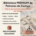 Colección COMPLETA de Patrones de Costura